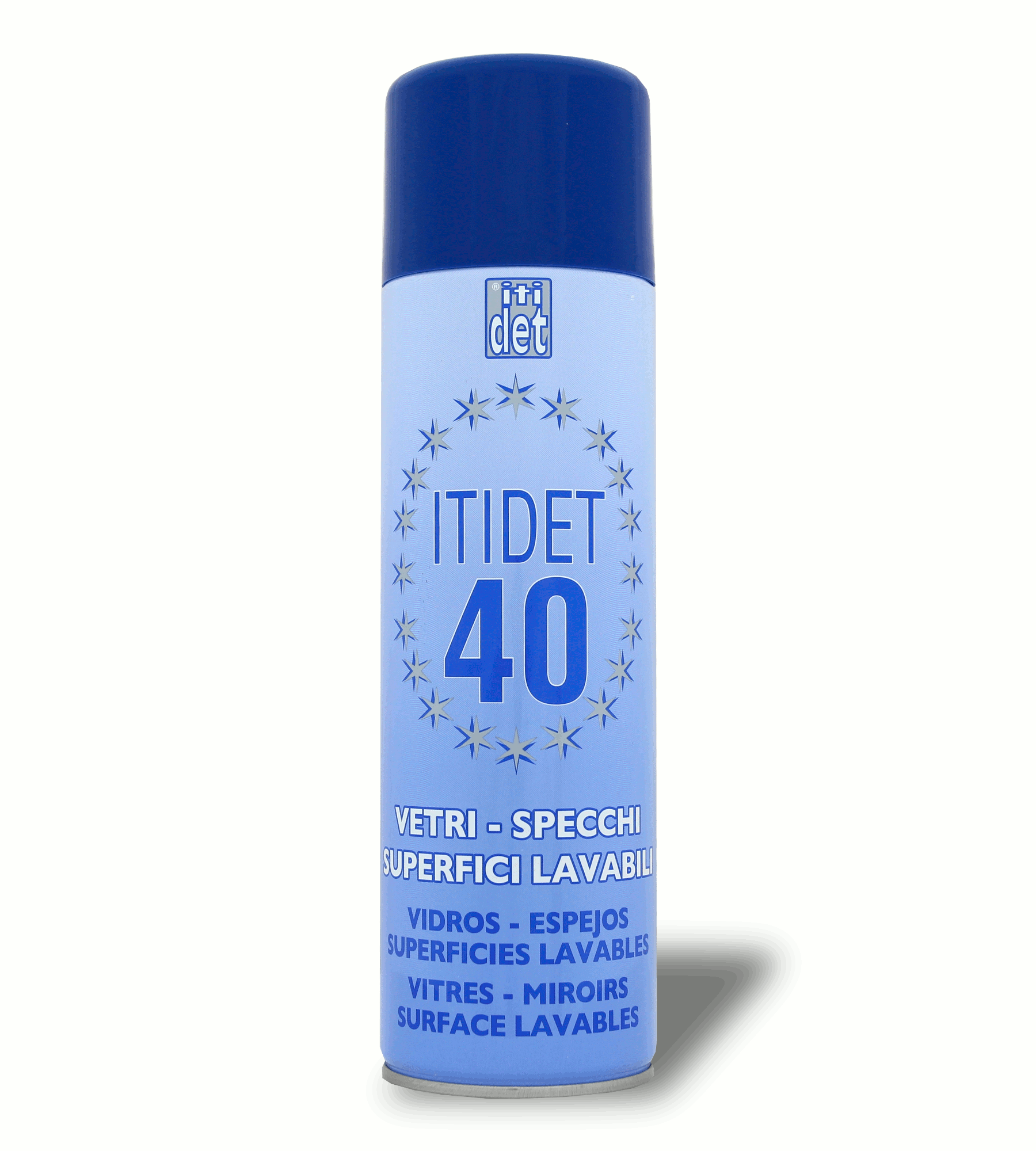 Itidet 40 spray vetri-specchi e superfici lavabili efficace contro lo  sporco ostinato 500ml cartone da 12pz - Spendibene Store